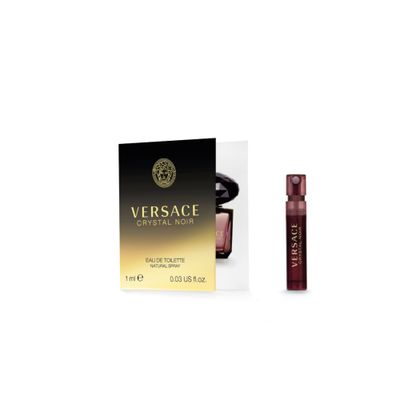 Versace Crystal Noir Eau de Toilette for Women Vial 0.03 oz 1ml