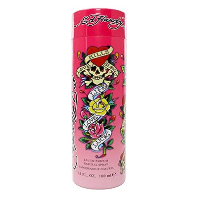 Ed Hardy by Christian Audigier Women&#39;s Eau De Parfum Spray 3.4 oz - 100 Authentic