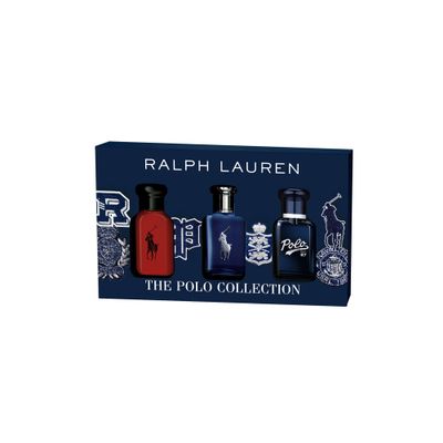 RALPH LAUREN FRAGRANCES World of Polo Men&#39;s Cologne Gift Set - Polo Red, Polo Blue, Polo 67 - Eau de Toilette - 3-Piece Gift Set - Travel Size - 1.3 Fl Oz Each