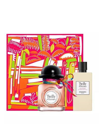 Hermes Twilly D'hermes for Women 2 Piece Set, (2.8 Ounce Eau De Parfum Spray 2.7 Ounce Moisturizing Body Lotion)