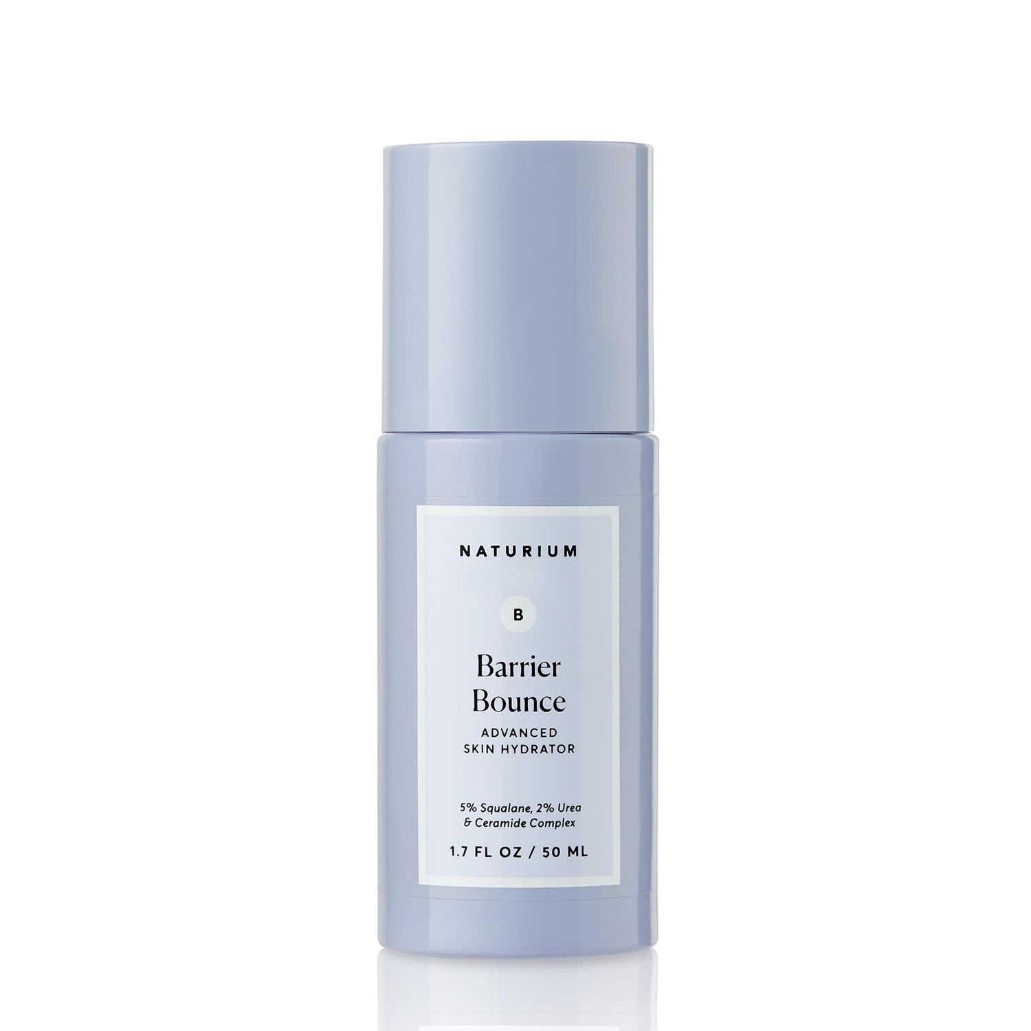 Naturium Barrier Bounce Serum, Plumps Hydrates Face, Neck Chest, Hydration Booster Skin Care with Squalene Ceramide Complex, 1.7 fl oz