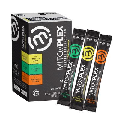 Pruvit MITOPLEX Citrus Pack Upgraded Electrolytes with MitoP2Q Technology - with Pure Therapeutic Ketones for Bones Growth, Energy Boost, and Immune System