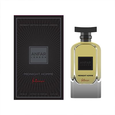 Anfar London - Midnigth Homme Intense for Men - 3.4 oz Extrait De Parfum Spray
