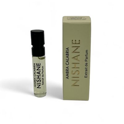 Nishane Ambra Calabria Extrait De Parfum Spray Vial On Card