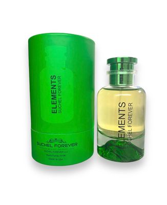 SUCHEL FOREVER Elements Eau de Parfum for Men 100 mL - 3.3 Fl.Oz. (NEW IMAGE, THE SAME FRAGRANCE)