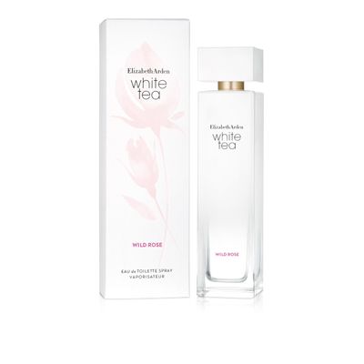 Elizabeth Arden White Tea, Women&#39;s Perfume, Eau de Toilette Spray, Wild Rose, 3.3 Fl Oz