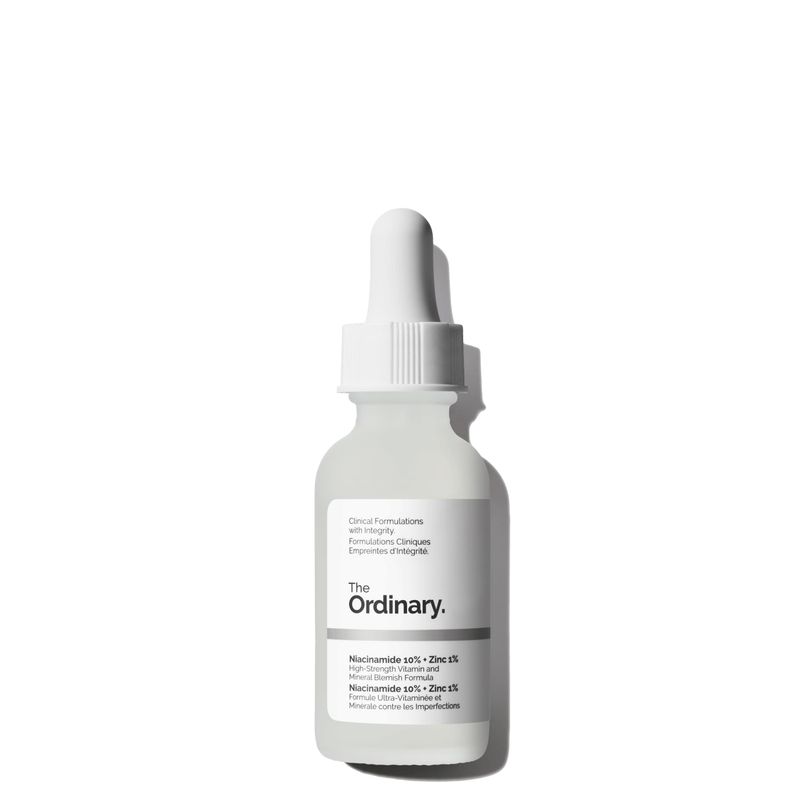 The Ordinary Niacinamide 10 Zinc 1, Smoothing Serum for Blemish-Prone Skin, 1 Fl Oz