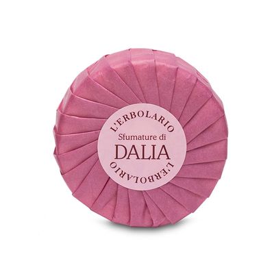 L&#39;Erbolario Shades Of Dahlia Perfumed Soap - Enriched With All Natural Ingredients And Aromatic Fragrances - Cleanses And Moisturizes Skin - Long Lasting And Creates A Rich, Creamy Lather - 3.5 Oz