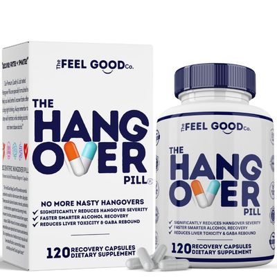 The Feel Good Co. for After Alcohol Hangover Wellness Morning After Relief, Electrolytes, Minerals, Targeted Vitamins B6 B9 B12, Assists with Nausea Energy, Men Women, Lasts 20 Drinking Sessions