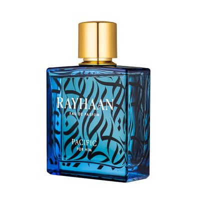 RAYHAAN Pacific for Men Eau de Parfum Spray, 3.4 Ounce