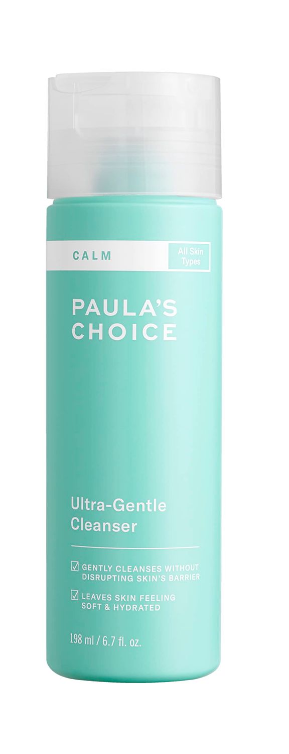 Paula&#39;s Choice CALM Ultra-Gentle Cleanser for Sensitive Skin, Calms Soothes Redness, Daily Face Wash for Rosacea-Prone Eczema-Prone Skin, Fragrance-Free Paraben-Free, 6.7 Fl Oz.