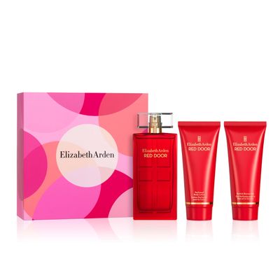 Elizabeth Arden Red Door Women&#39;s 3-Piece Fragrance Perfume Gift Set, Includes Eau De Toilette Spray, Body Lotion, Bath Shower Gel