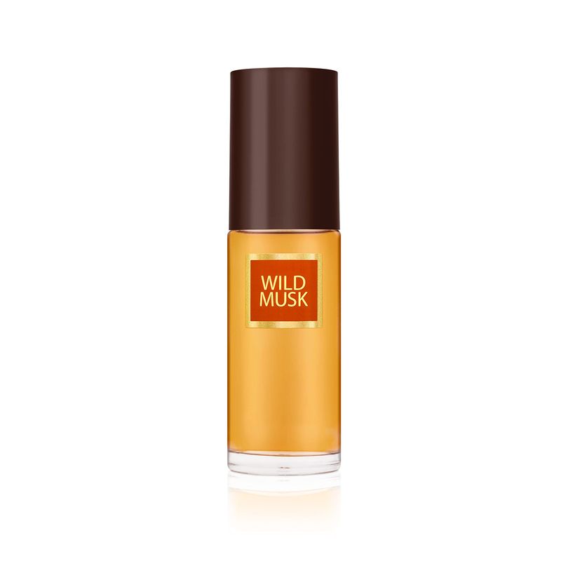 Wild Musk Eau de Cologne Spray, Vegan Formula, Perfume, Warm Spicy Scent, 1.4 oz