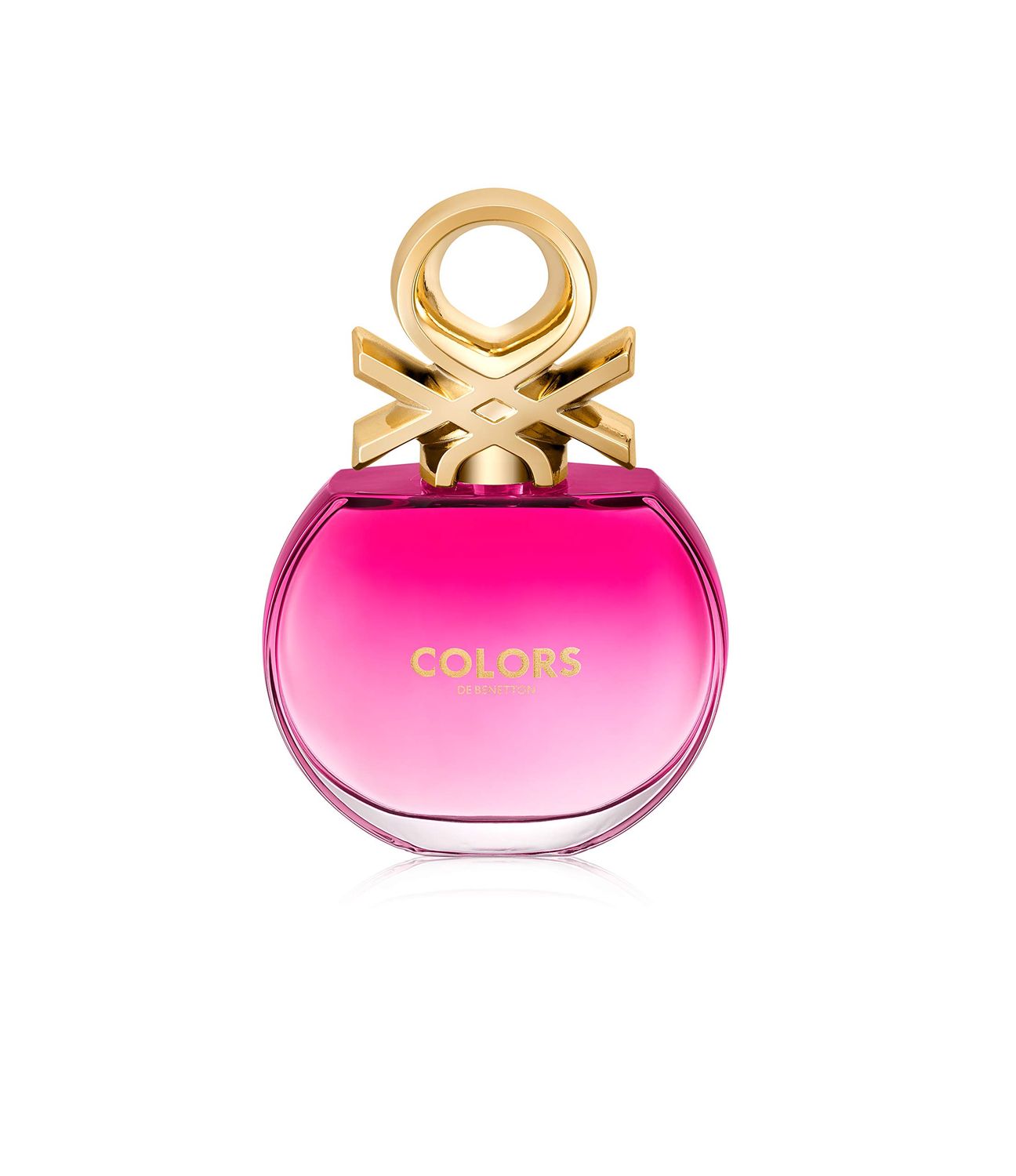 Benetton Colors Eau De Toilette Spray for Women, Pink, 2.7 Ounce