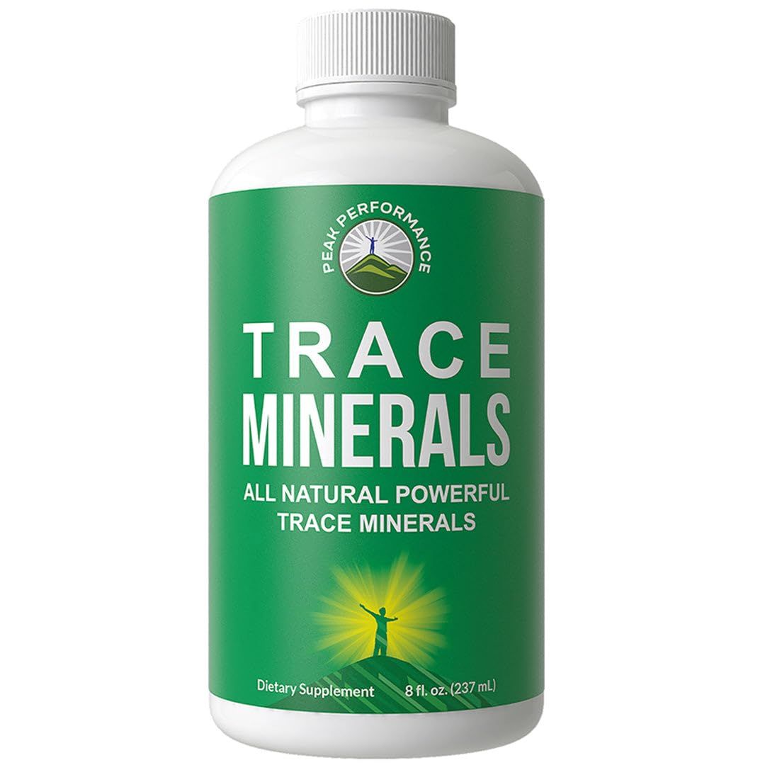 Ultra High Purity Trace Minerals Liquid Drops for Water. Ionic Plant Based Fulvic Trace Mineral Drop Supplement Magnesium. Replenishes Natural Minerals, Electrolytes Optimal pH Levels