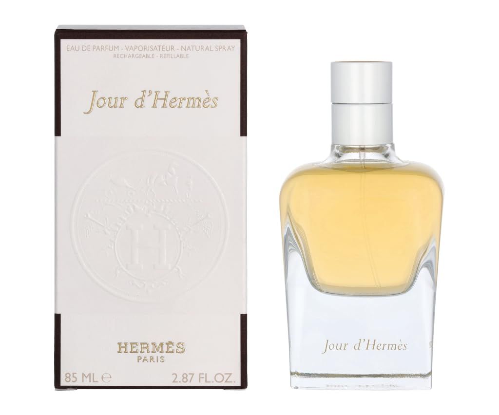 Hermes Jour D&#39;hermes Eau de Parfum Spray for Women, Refillable, 2.87 Fluid Ounce