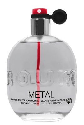 Jeanne Arthes - Boum Metal Eau De Toilette - Spray Perfume for Men - Woody Scent - Notes of Pink Pepper, Violet - Made in France - 3.38 fl.oz