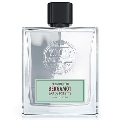 Viking Revolution Bergamot Cologne for Men - Vibrant Mens Cologne Spray Eau de Toilette - Citrus Perfume for Men with Notes of Pink Pepper, Laudan, Jasmine and Patchouli - Gifts for Men 3.5 Fl Oz