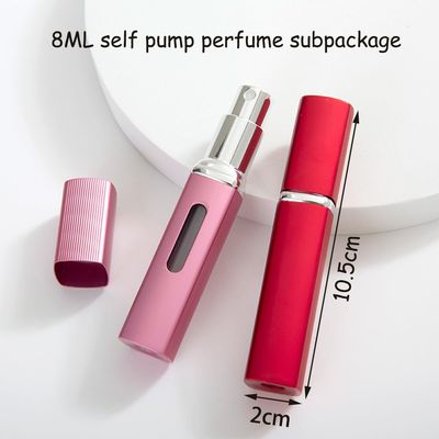 sangzisally 4PCS Perfume Travel Refillable Bottle, Bottom-Filling Fragrances Perfumes Atomizer, Mini Cologne Dispenser, Portable Sprayer Perfume Contianer, for Traveling of 8ML