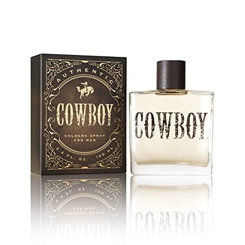 Tru Western Cowboy Men&#39;s Cologne, 3.4 fl oz (100 ml) - Woodsy, Warm, Rugged