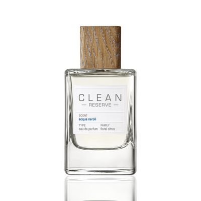 CLEAN RESERVE Acqua Neroli Eau de Parfum Eco-Conscious Sustainable Spray Fragrance Vegan, Phthalate-Free, Paraben-Free 1.7 Fl Oz50mL