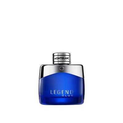 MONTBLANC Legend Blue Eau de Parfum - Long Lasting Fragrance with notes of Spearmint, Woody Accord Ambroxan - Woody Aromatic -1.7 fl. oz.