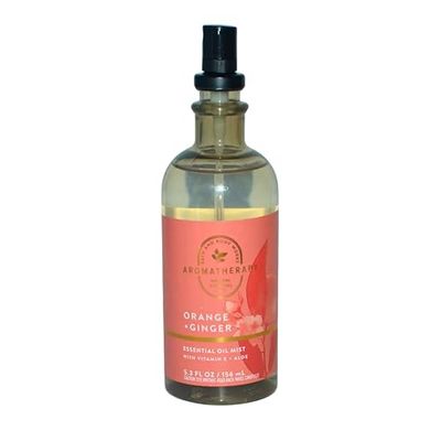 Bath Body Works Essential Oil Mist, 5.3oz Each (Orange Ginger)