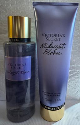 Victoria&#39;s Secret Midnight Bloom Fragrance Mist and Body Lotion Gift Set (Midnight Bloom)