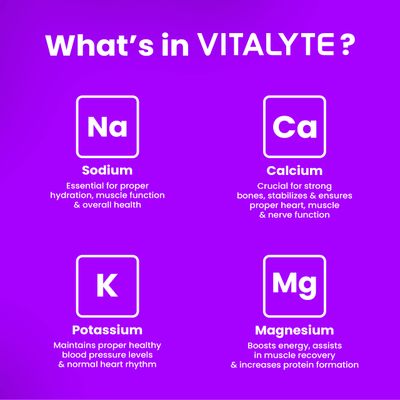 Vitalyte Electrolytes Packets Isotonic Sports Drink Electrolytes Powder Packets Sports Nutrition Electrolyte Replacement Drinks Dehydration Relief Packets