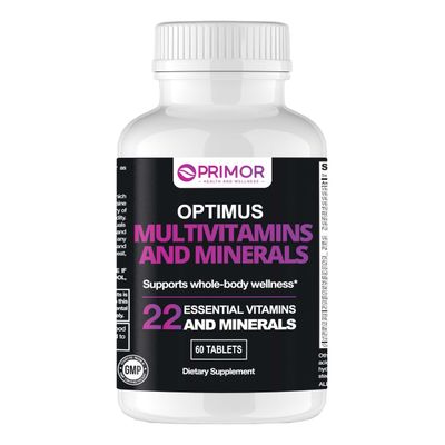 Optimus Weight Multivitamin Minerals One a Day Packed with 22 Essential - Immune Support Energy Metabolism Bone Health Cognitive Support and More- for Women Men 60 Count