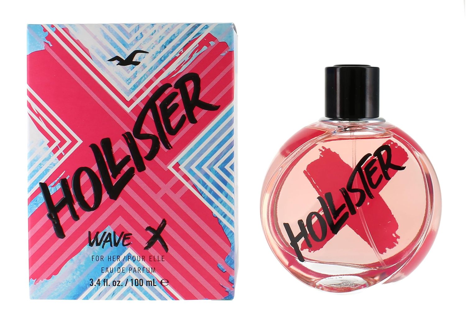 Hollister Wave X for Women - 3.4 oz EDP Spray