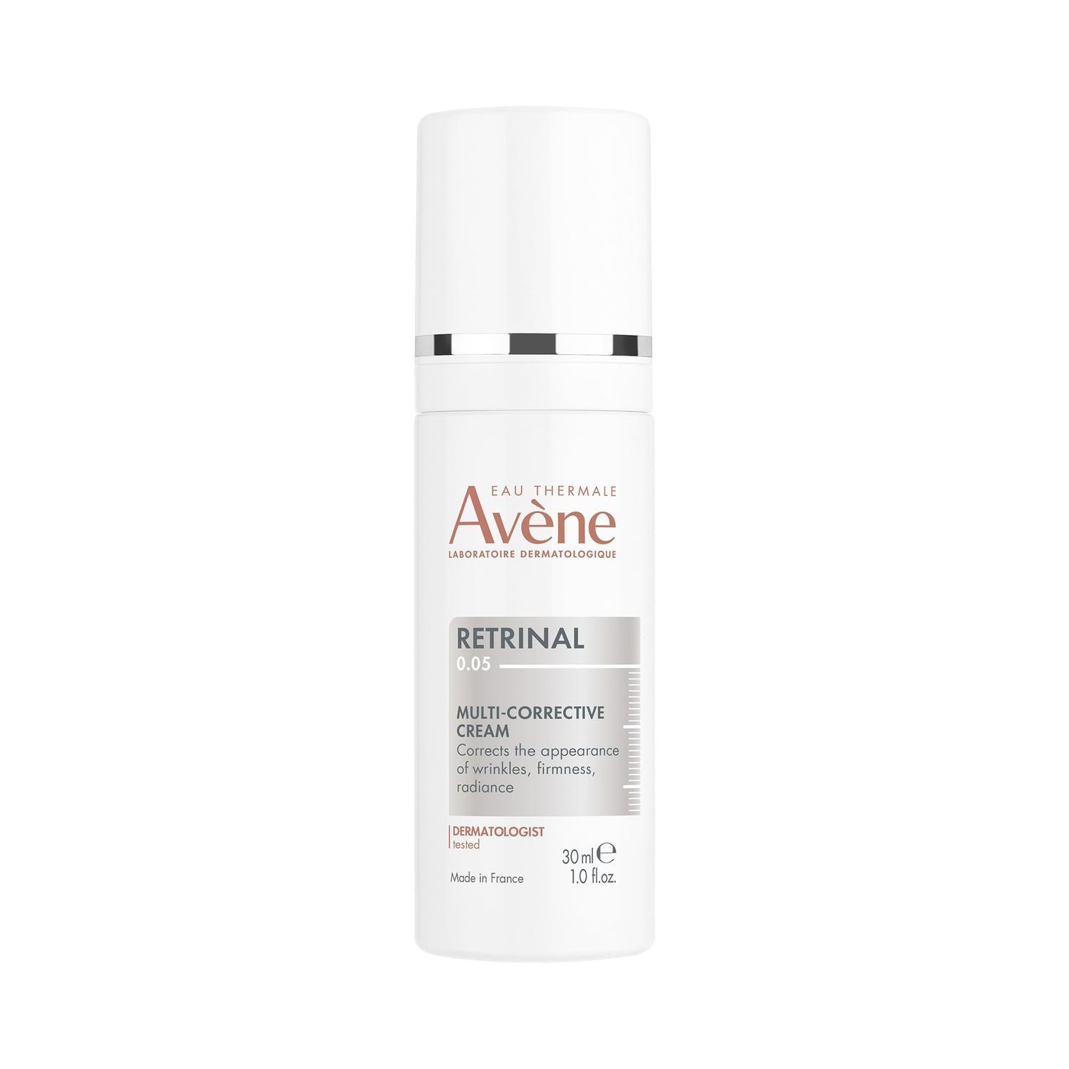 Avne Retrinal 0.05 Multi-Corrective Cream, anti-aging facial cream powered by retinaldehyde, 1 Fl Oz