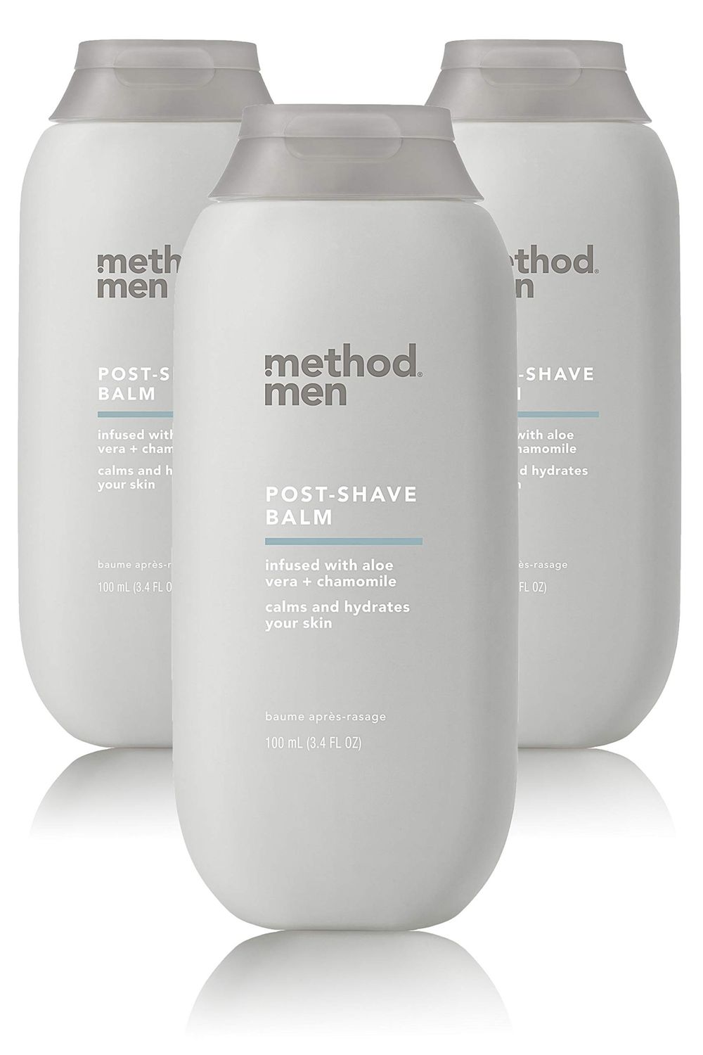 Method Men After Shave Balm for Post Shave Application, Sea Surf, 3.4 Ounces, 3 pack