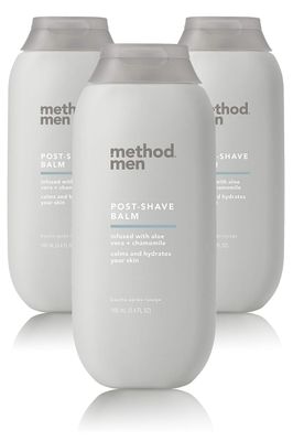 Method Men After Shave Balm for Post Shave Application, Sea Surf, 3.4 Ounces, 3 pack
