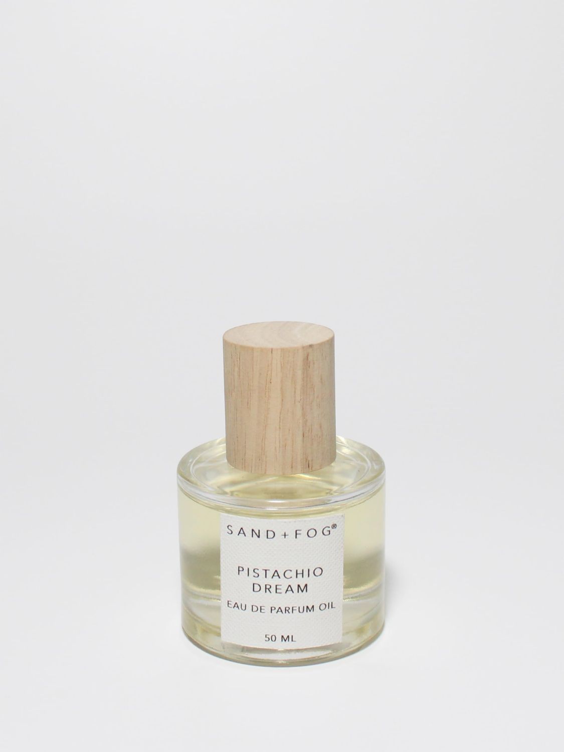 Sand Fog Luxury Perfume Oil - Pistachio Dream - 50ml Rollerball, Alcohol-free, Cruelty Free, Sulfate Free, Paraben Free