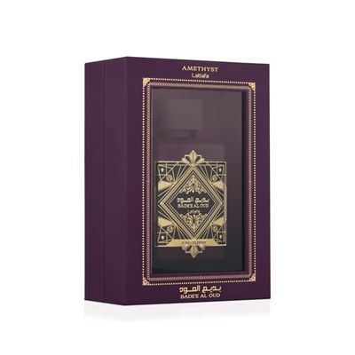 Lattafa Bade&#39;e Al Oud Amethyst for Unisex Eau de Parfum Spray, 3.4 Ounce 100 Ml