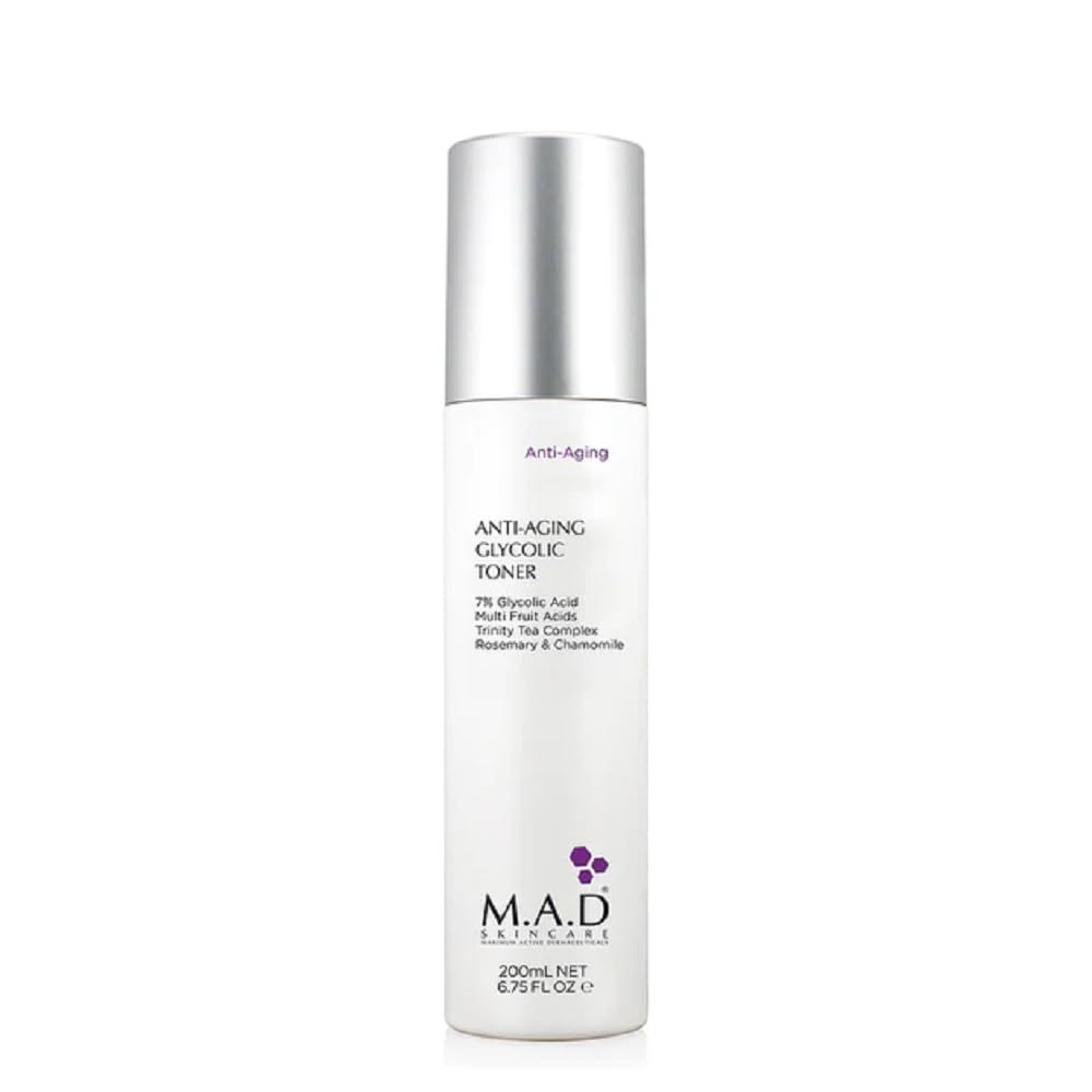 M.A.D Skincare Anti-Aging Glycolic Toner wMulti Fruit Acids