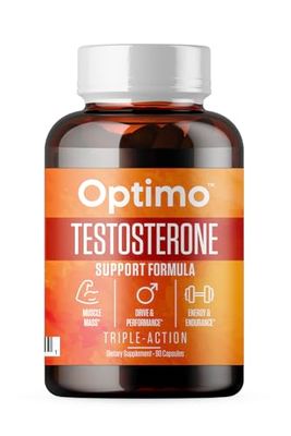 Testosterone Booster Supplement for Men Women 9 Key Ingredients Tongkat Ali, Tribulus, Fenugreek, Ashwagandha, Maca, Boron, Zinc, VIT D, DAA - 90 Capsules