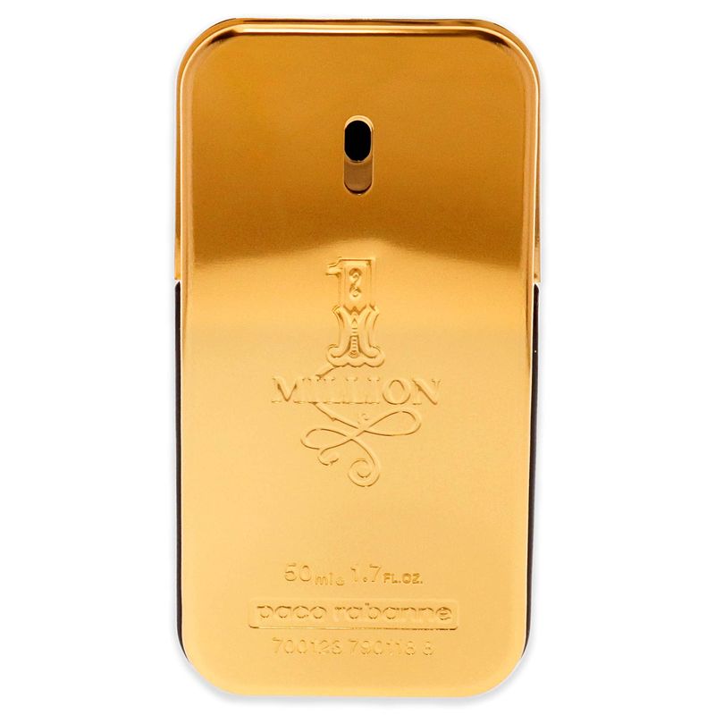 Paco Rabanne 1 Million By Paco Rabanne For Men Eau De Toilette Spray, 1.7 Fl Oz 50 Ml