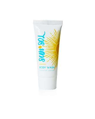 World Amenities - Sun Sol Bulk Refreshing Body Wash With Warm Coconut Vanilla Fragrances, Travel Size Toiletries, Mini Hotel Amenities