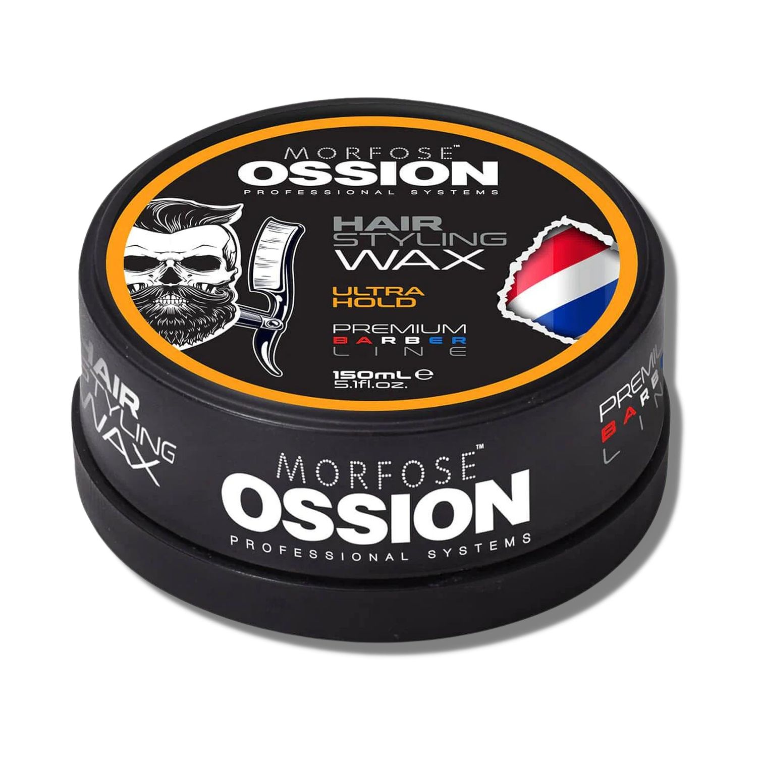 Morfose Barber Wax, 5.30 Ounce (Pack of 1), Ultra Hold, Premium Hair Styling Wax for Men, Natural Shine, Easy Application, Ideal for Various Styles, Long-Lasting, Water-Soluble, Pleasant Fragrance
