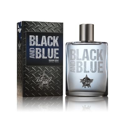 PBR Black and Blue Men&#39;s Cologne by Tru Western - Offical Fragrance Partner of the PBR - Crisp, Fresh, and Masculine Scent - 3.4 fl oz 100 ml