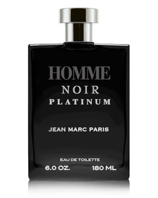 Jean Marc Paris HOMME NOIR PLATINUM Eau de Toilette Spray 6 oz JUMBO Size