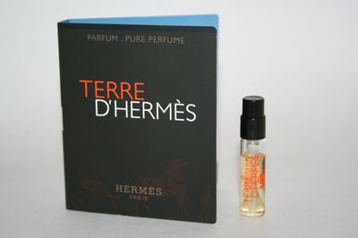 TERRE D'HERMES by Hermes 0.05 oz (1.5 ml) Pure Perfume Spray VIAL Men