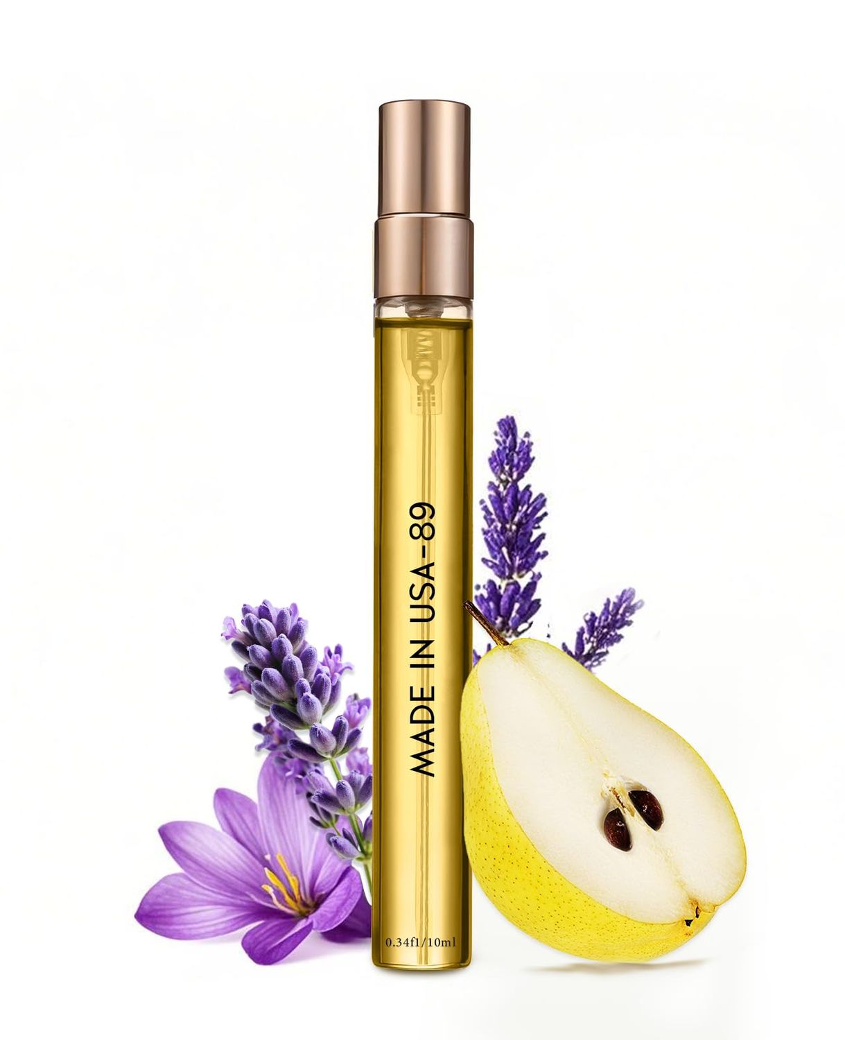 PUREAMOR Pheromones Perfumes for Women,No. 89 Perfume Oil,Inspired by Aria-na Grande's God-dess,Floral,Fruity Fragrance,Blending Juicy Pear,Chocolatey Vanilla,Musky Warmth 0.34oz.,Travel Size(No. 89)