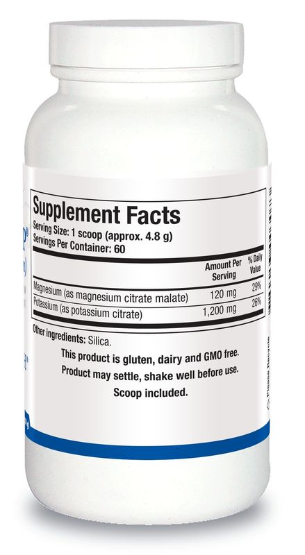 Biotics Research Potassium HP Potassium with Magnesium. Powdered Formula. Electrolyte. Supports Cardiovascular, Renal and Bone Health. Essential Mineral for Vascular and Muscle Function, 10 Ounces