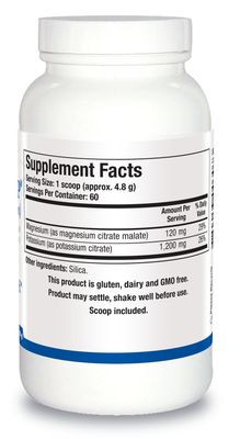 Biotics Research Potassium HP Potassium with Magnesium. Powdered Formula. Electrolyte. Supports Cardiovascular, Renal and Bone Health. Essential Mineral for Vascular and Muscle Function, 10 Ounces