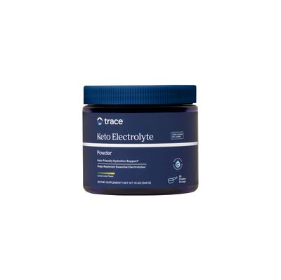 Trace Minerals Keto Electrolyte Powder - Keto Hydration Support Supplement - Mineral Supplement for Energy Muscle Stamina Support - Zero Carb Sugar-Free Formula - Lemon Lime, 13 oz (55 Servings)