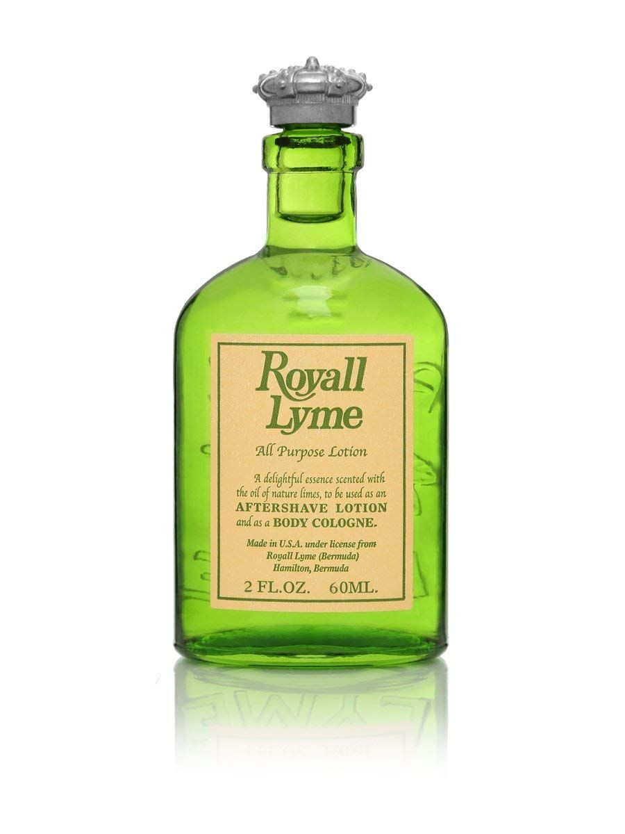 Royall Lyme 2 oz - Travel Size Original Cologne and Aftershave