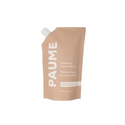 PAUME Exfoliating Hand Soap Cleanser 16.9 fl oz 500 ml Silicon Paraben Free, No Artificial Fragrances Vegan
